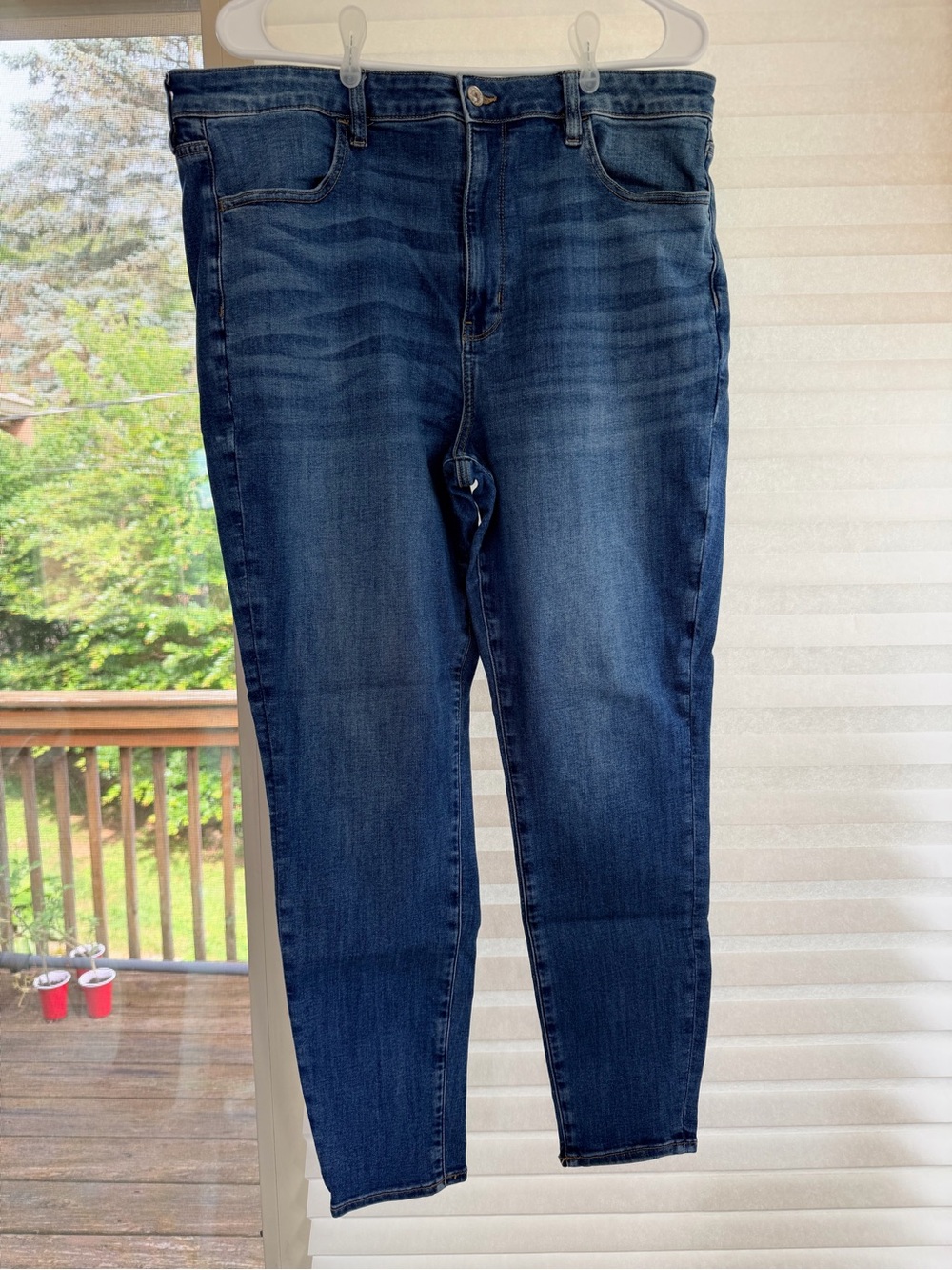 American Eagle Blue Denim Stretch Jeans